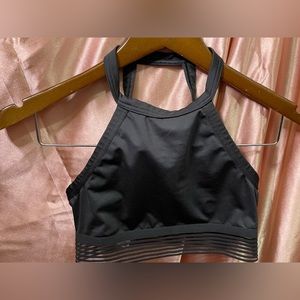Victoria’s Secret Black Sports Bra/ Crop Top